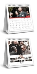 Keskin Color 2026 - Kare Masa Takvimi - Atatürk - Keskin Color