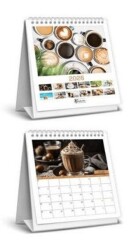 Keskin Color 2026 - Kare Masa Takvimi - Kahve - Keskin Color