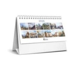 Keskin Color 2026 - MTK - 821 Karton Üçgen Masa Takvim - Gravur - Keskin Color