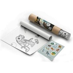 Keskin Color 244920-21 Jurassic World 30x250cm Çıkartmalı Rulo Boyama - Keskin Color