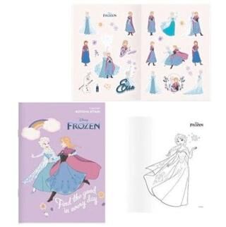 Keskin Color 244930-92 Frozen 20x28 8 Yaprak Çıkartmalı Boyama Kitabı - 1