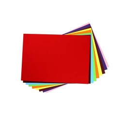 Keskin Color 24x35 110Gr 10Lu Karışık Poşet Fon Kartonu - Keskin Color