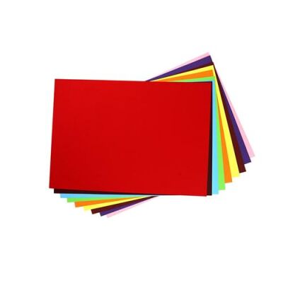 Keskin Color 24x35 110Gr 10Lu Karışık Poşet Fon Kartonu - 1