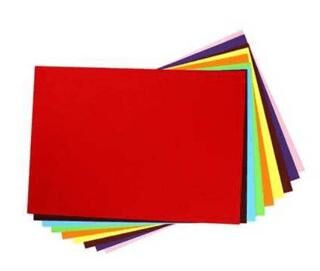 Keskin Color 24x35 110Gr 10Lu Karışık Poşet Fon Kartonu - 1