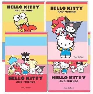 Keskin Color 280100-13 Hello Kitty and Friends A5 40 Yaprak Yazı Defteri - 1