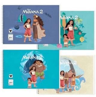 Keskin Color 300115-17 Moana 17x25 15 Yaprak Spiralli Resim Defteri - 1