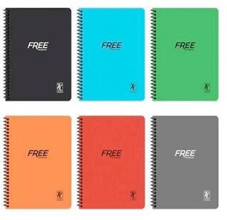Keskin Color 320102-99 A4 60 Yaprak Kareli PP Kapak Yeni Free Defter - 1 - 1