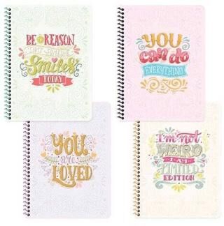 Keskin Color 322221-99 A4 80 Yaprak Çizgili PP Kapak Spiralli Motto Defter - 1