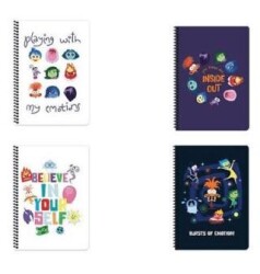 Keskin Color 380621-18 Ters Yüz A4 80 Yp Çizgili Spiralli Karton Kapak Defter - Keskin Color