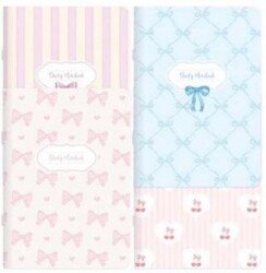 Keskin Color 381820-99 18,5x26 48 Yp Düz Tel Dikişli Kuşe Kapak Stickerli Defter-Kurdele - Keskin Color