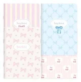 Keskin Color 381823-99 18,5x26 48 Yp Noktalı Tel Dikişli Kuşe Kapak Stickerli Defter-Kurdele - 1