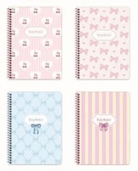 Keskin Color 410831 16,5x22,5 120 Yp. Çizgili Spiralli Sert Kapak Defter - Kurdele - Keskin Color