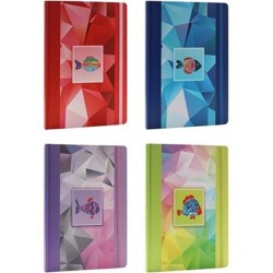 Keskin Color A4 100 Yp. Kareli PP Kapak Spiralli Kısmet Defter - Keskin Color