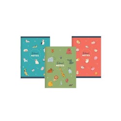 Keskin Color A4 60 Yp Kareli Tel Dikişli Karton Kapak Pets Defter - Keskin Color