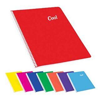Keskin Color A4 72 Yaprak Düz Plastik Kapak Spiralli Cool Defter - 1