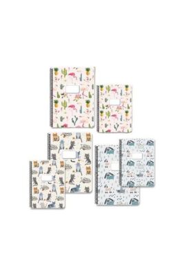 Keskin Color A4 80 Yp. Çizgili Karton Kapak Pets Defter - 1