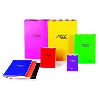 Keskin Color A5 100 Yaprak Çizgili Free Office Spiralli Bloknot - 1