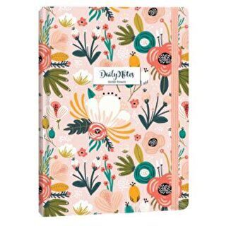 Keskin Color A5 80 Yaprak Çizgili Sert Kap. Ciltli Daily Notes Pembe - 1