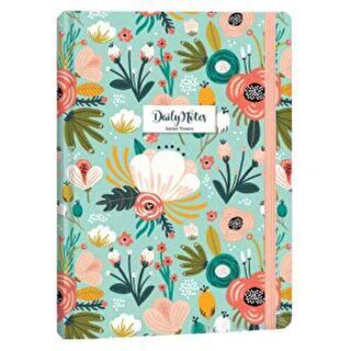 Keskin Color A5 80 Yaprak Çizgili Sert Kapak Ciltli Daily Notes Yeşil - 1