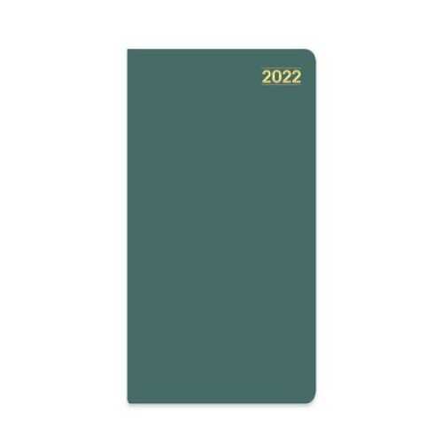 Keskin Color AJ63 9x16.5 Aylık Cep Ajandası Yeşil 2022