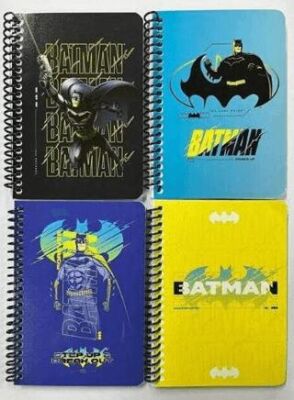 Keskin Color Batman A4 80 Yaprak Çiz Spiralli Karton Kapak Defter - 1