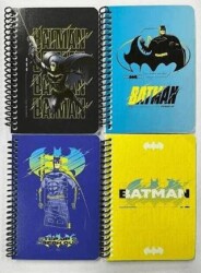 Keskin Color Batman A4 80 Yaprak Kar Spiralli Karton Kapak Defter - Keskin Color