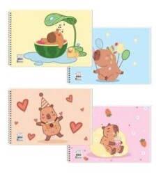 Keskin Color Capy 17x25 15 Yp Spiralli Resim Defteri - Keskin Color