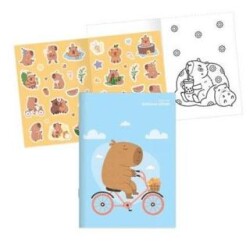 Keskin Color Capy 20x28 8 Yp Çıkartmalı Boyama Kitabı - Keskin Color