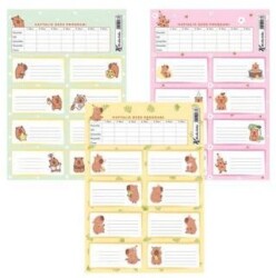 Keskin Color Capy Ders Programlı 3Lü Etiket - Keskin Color