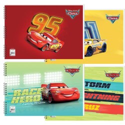 Keskin Color Cars Resim Defteri 25 x 35 15 Yaprak - Keskin Color