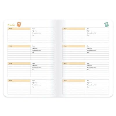 Keskin Color Ciltli Akademik Ajanda Bahar 17x24 Cm - 10