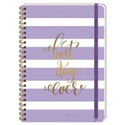 Keskin Color Çizgili Defter Daily Notes Muse - Best Day Ever - Keskin Color