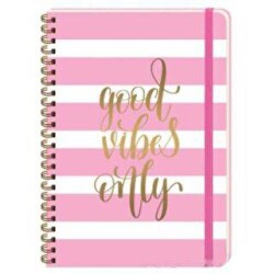 Keskin Color Çizgili Defter Daily Notes Muse - Good Vibes Only - Keskin Color