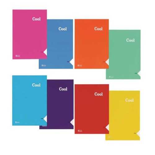 Keskin Color Cool Defter Çizgili Plastik Kapak Dikişli A4 120 Yaprak