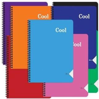 Keskin Color Cool Defter Spiralli Çizgisiz Spiralli Pp Kapak A4 60 Yaprak - 1