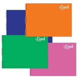 Keskin Color Cool Resim Defteri Spiralli PP Kapak 17x25 16 Yaprak - 1