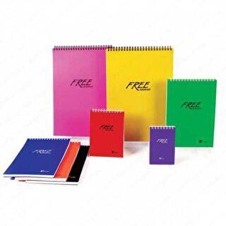 Keskin Color Free Office Bloknot Çizgisiz Spiralli A5 100 Yaprak - 1