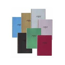 Keskin Color Free Platinum Defter Çizgili Plastik Kapak 80 Yaprak 16.5x2.5 Cm - Keskin Color