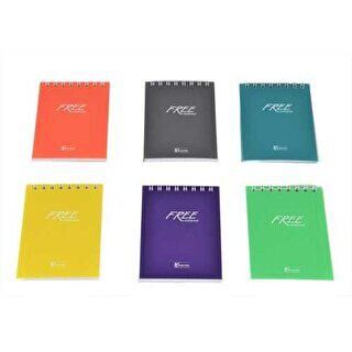 Keskin Color Free Platinum Office Bloknot Kareli Spiralli A4 80 Yaprak - 1