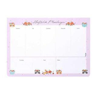 Keskin Color Haftalık Planlayıcı Blok Pets 17x24 Cm - 1