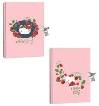 Keskin Color Hello Kitty 14x20 80 Yp. Kilitli Hatıra Defteri - 1