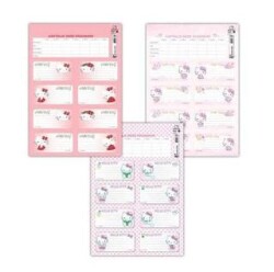 Keskin Color Hello Kitty Ders Programlı 3Lü Etiket - Keskin Color