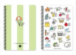 Keskin Color Hisli Seyler 2026 - 13x19,5 Haftalık Ajanda - Bana Hava Hos - 1