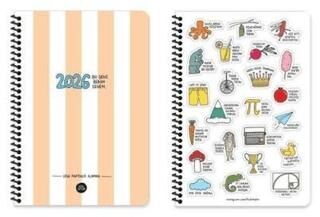 Keskin Color Hisli Seyler 2026 - 13x19,5 Haftalık Ajanda - Sığmıyorum Dünyaya - 1