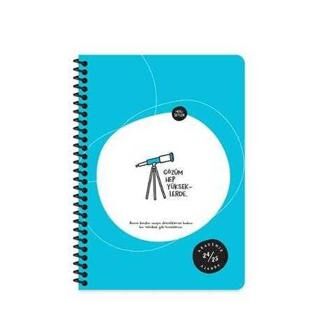 Keskin Color Hisli Şeyler A5 Spiralli 2024-2025 Akademik Ajanda - Gözüm Yükseklerde - 1