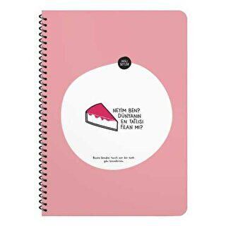 Hisli Şeyler Defter Kareli Stickerlı A4 80 Yaprak - Neyim Ben - 1