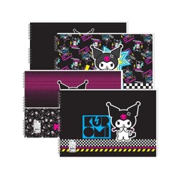 Keskin Color Kuromi 25x35 15 Yaprak Spiralli Resim Defteri - Keskin Color