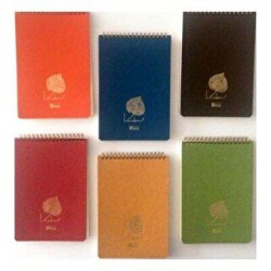 Keskin Color Linden Kareli Spiralli Ofis Bloknot A6 80 Yaprak - Keskin Color