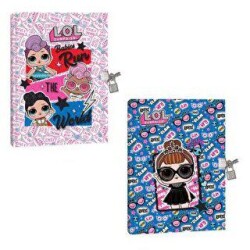 Keskin Color L.O.L. Hatıra Defteri Kilitli 104 Yaprak 14x20 Cm - Keskin Color