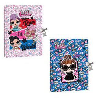 Keskin Color L.O.L. Hatıra Defteri Kilitli 104 Yaprak 14x20 Cm - 1